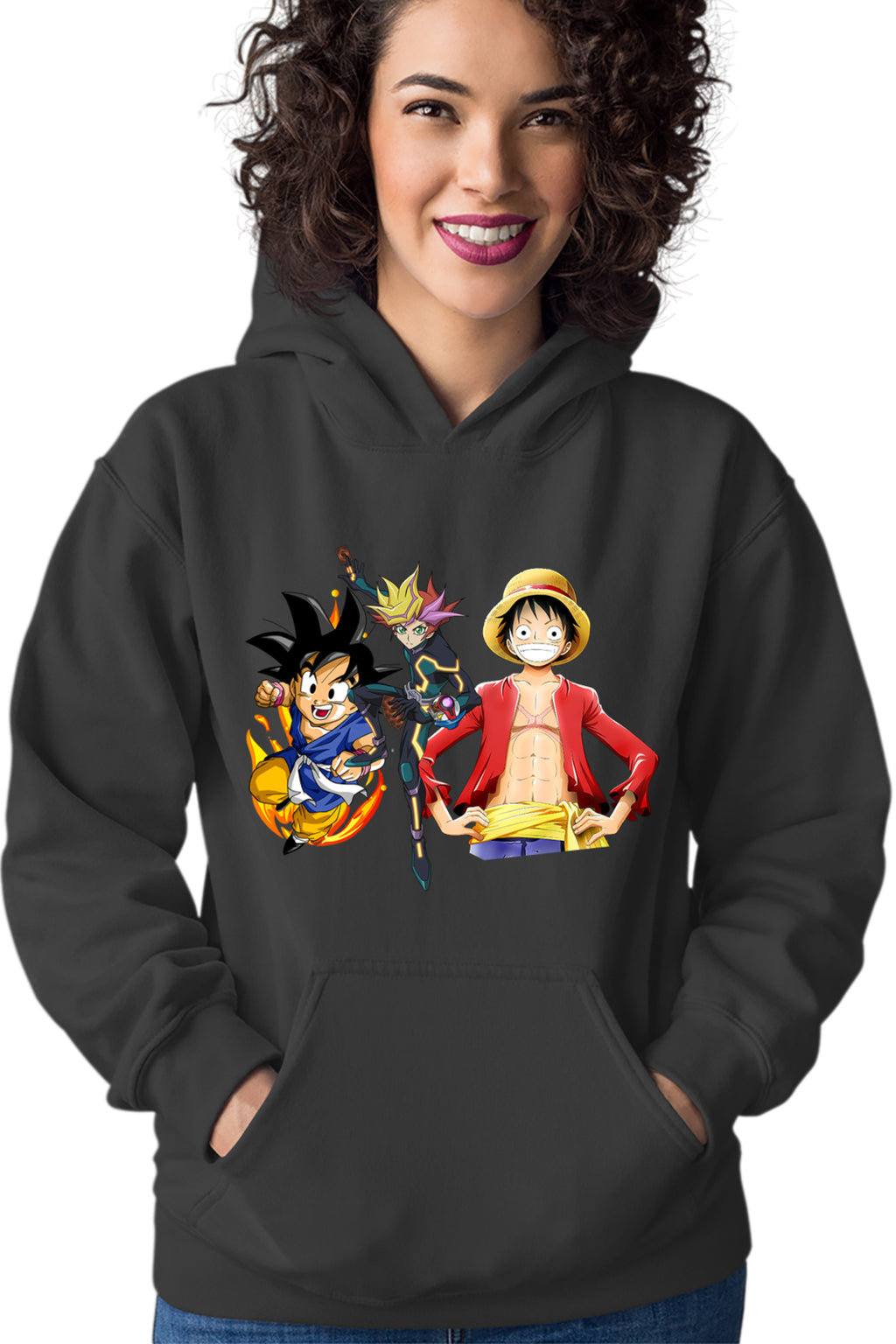 Hanorac dama Yu Gi Oh Songoku One Piece Yugi Mutou Desene