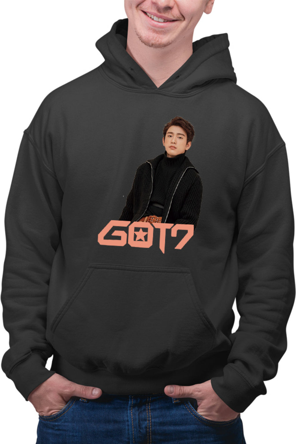 Hanorac barbati Got7 Jinyoung y Idol Korean American Winter Concept