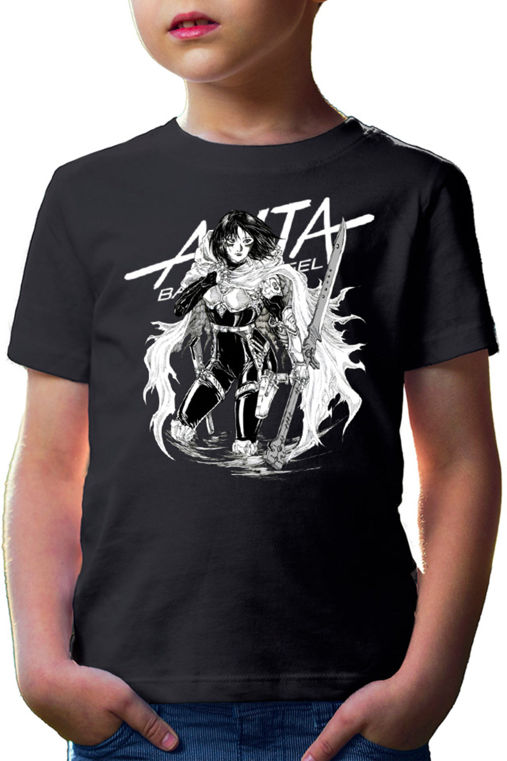Tricou copii Battle Angel Alita Gally Armor Fight Anime Kage