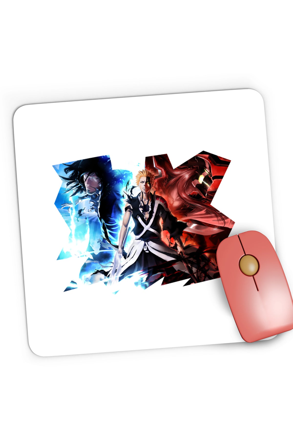 Mousepad Gaming Bleach Ichigo Anime Kage Japan Samurai, 21x19 cm