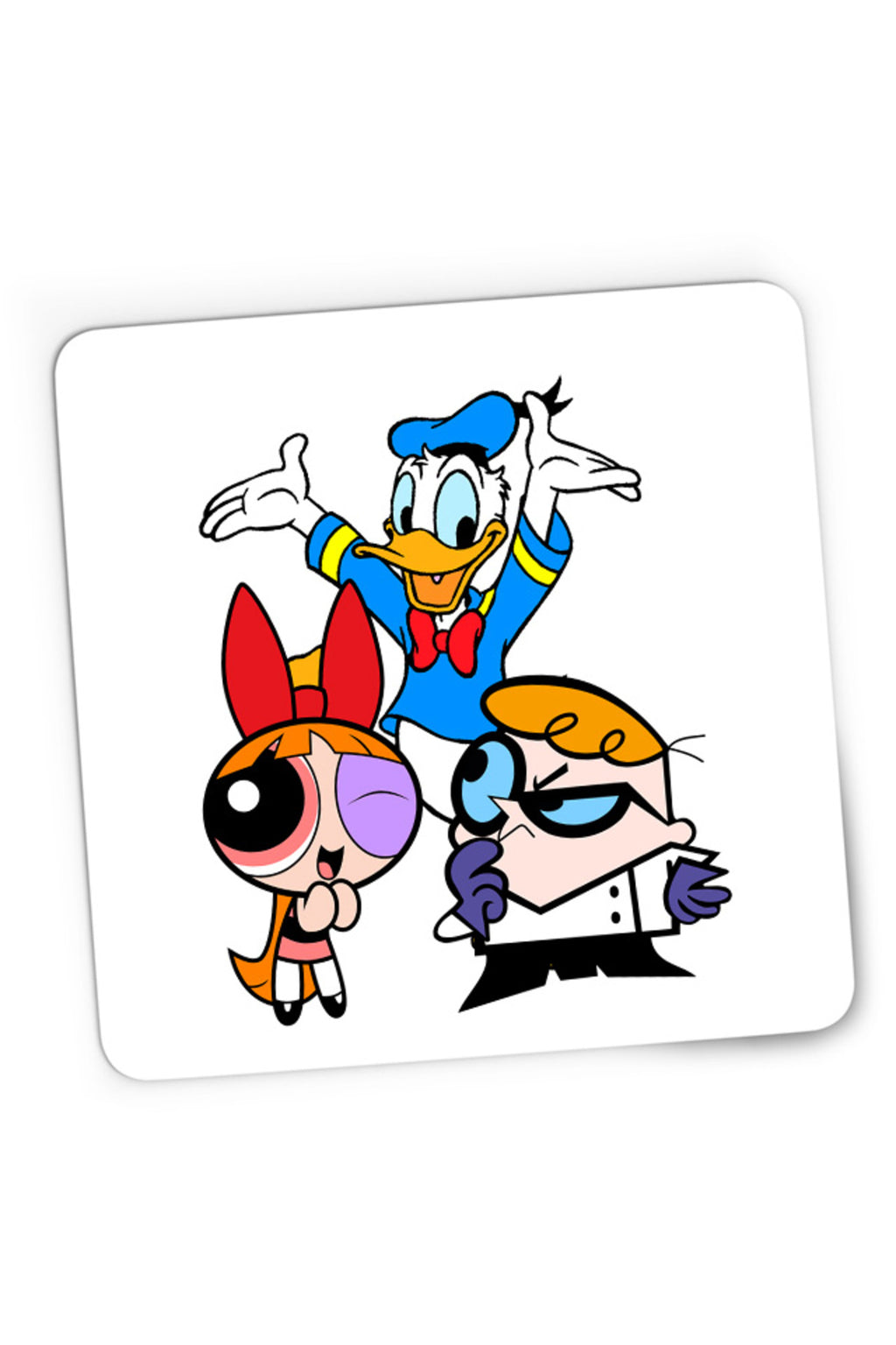 Mousepad Gaming The Powerpuff Girls Donald Dexter Genius Science, 21x19 cm