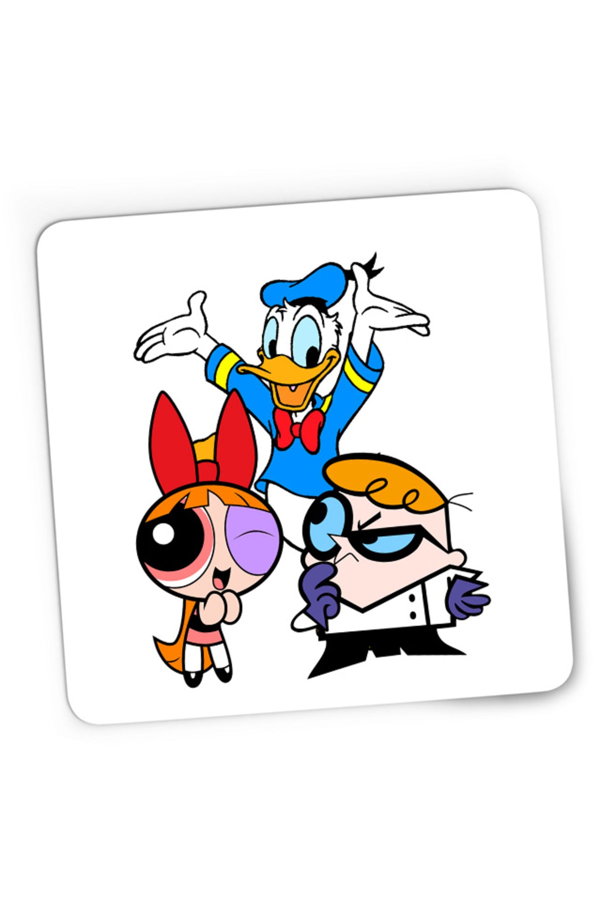 Mousepad Gaming The Powerpuff Girls Donald Dexter Genius Science, 21x19 cm