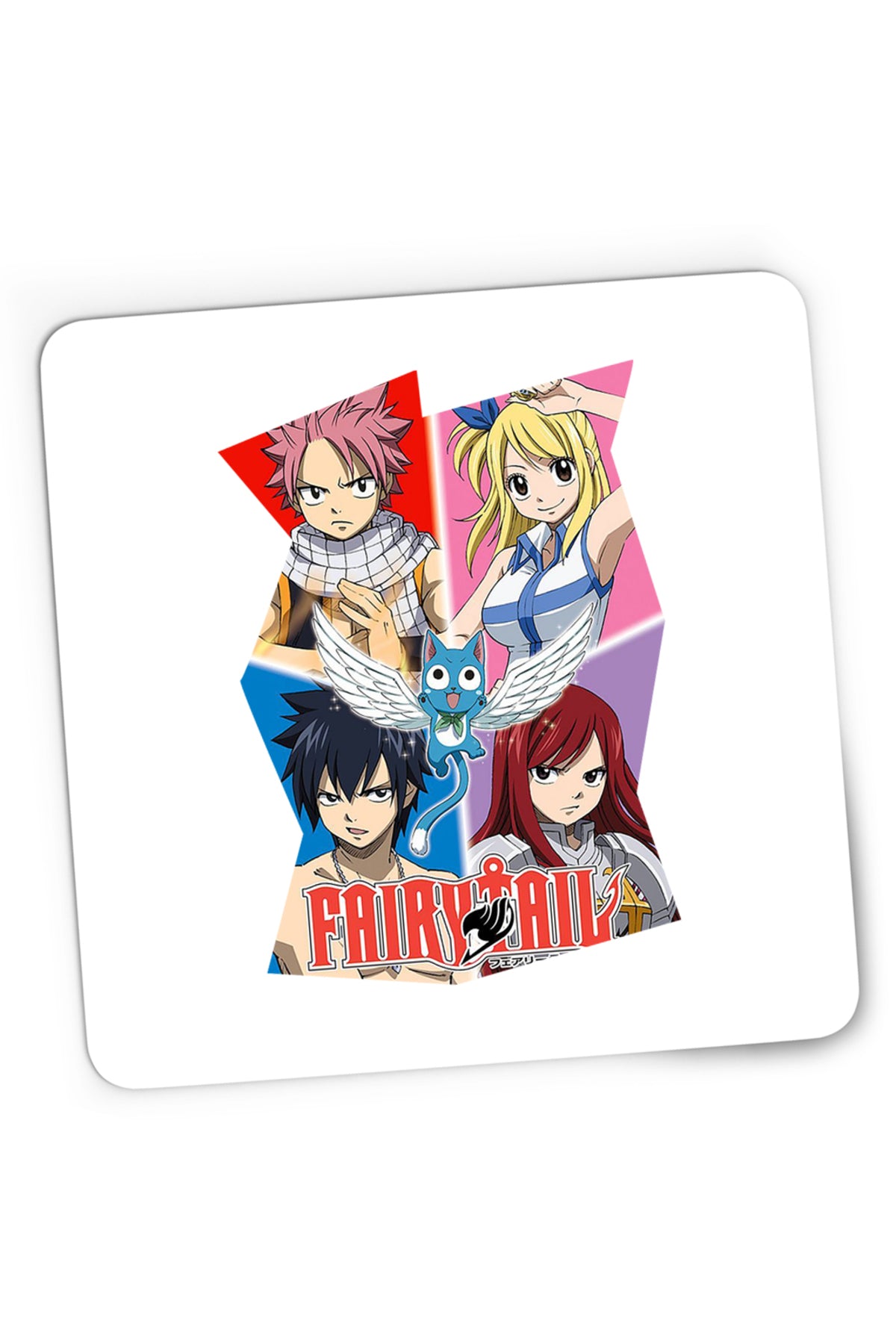 Mousepad Gaming Fairy Tail Dream Team Gang Cool Hero, 21x19 cm