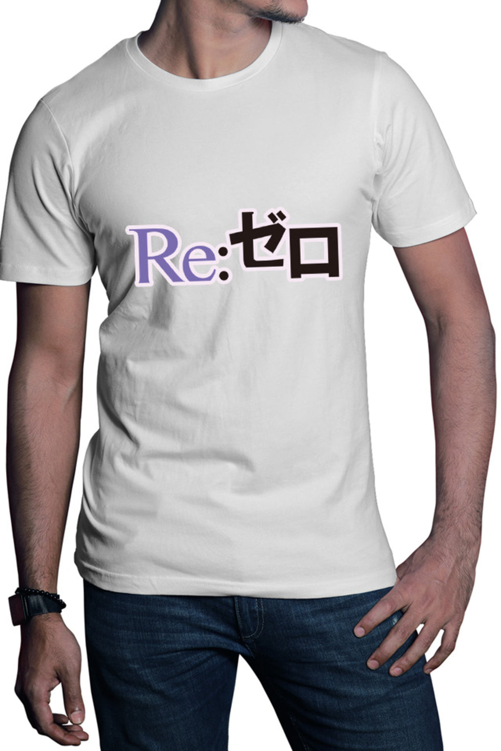 Tricou barbati Re Zero Logo Fantasy Drama Isekai Fortnite