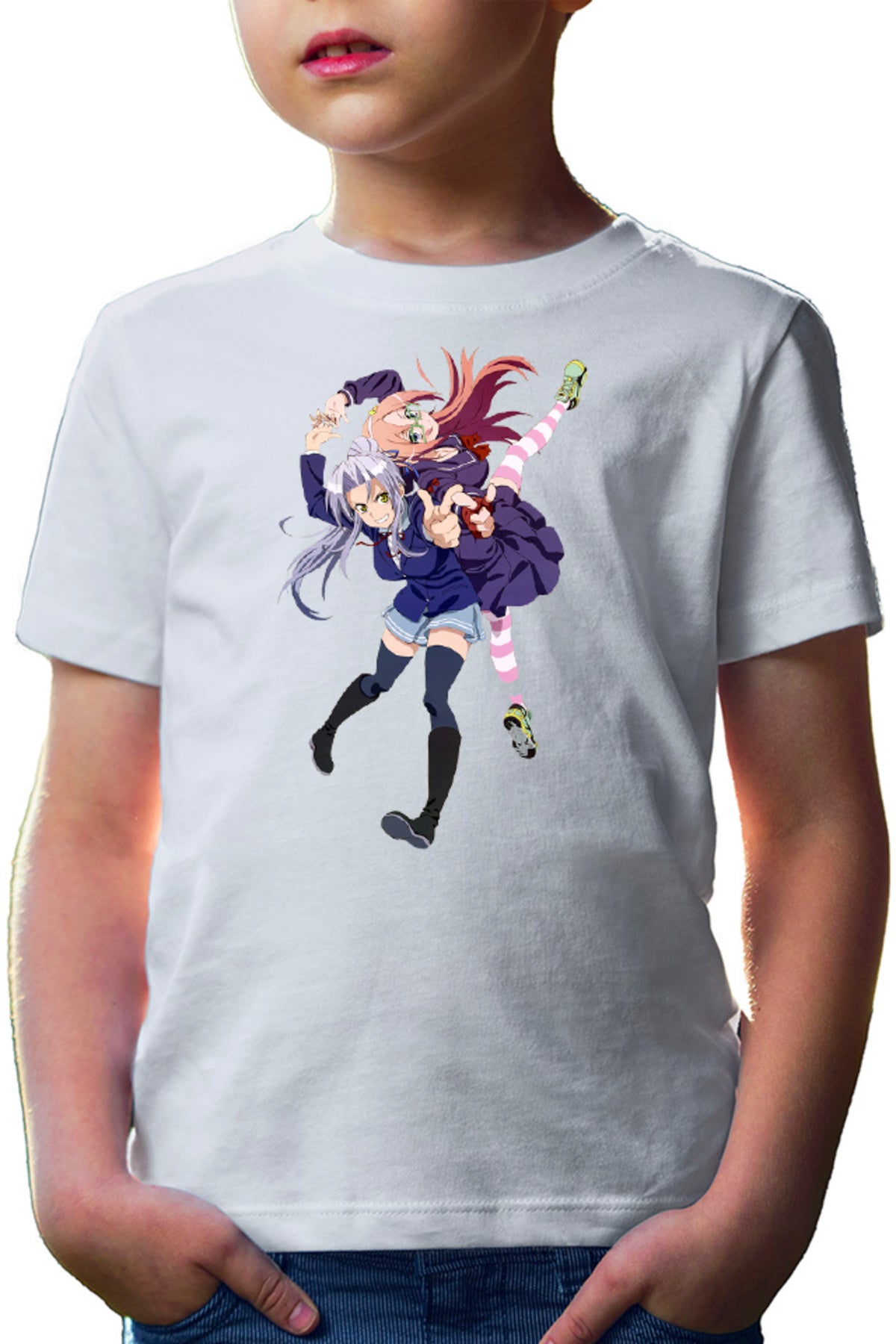 Tricou copii Triage X Oriha Seifuku Mikoto Anime Monster