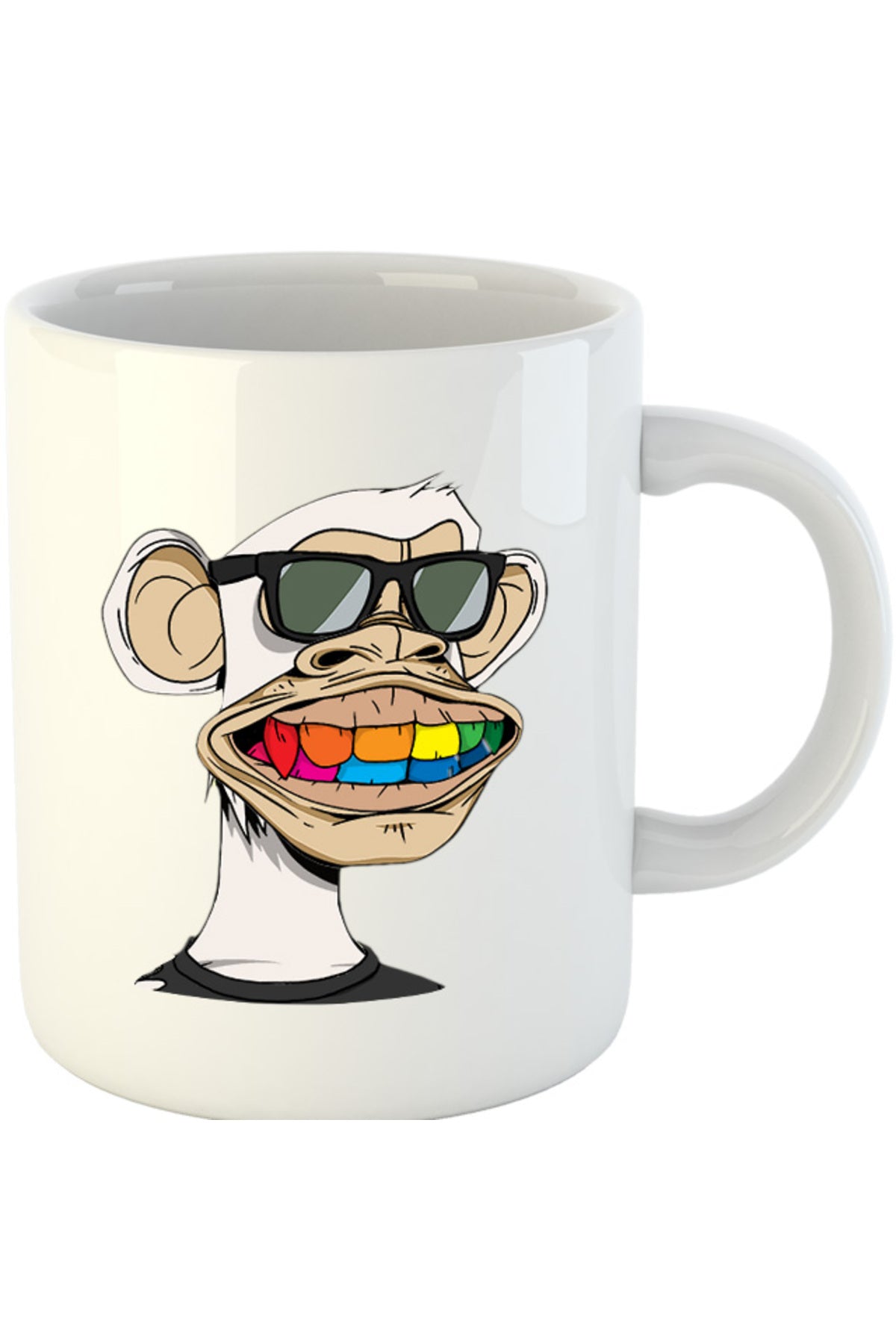 Cana NFT Monkey Sell Online Art Colors Humanoid, alba, 330 ml