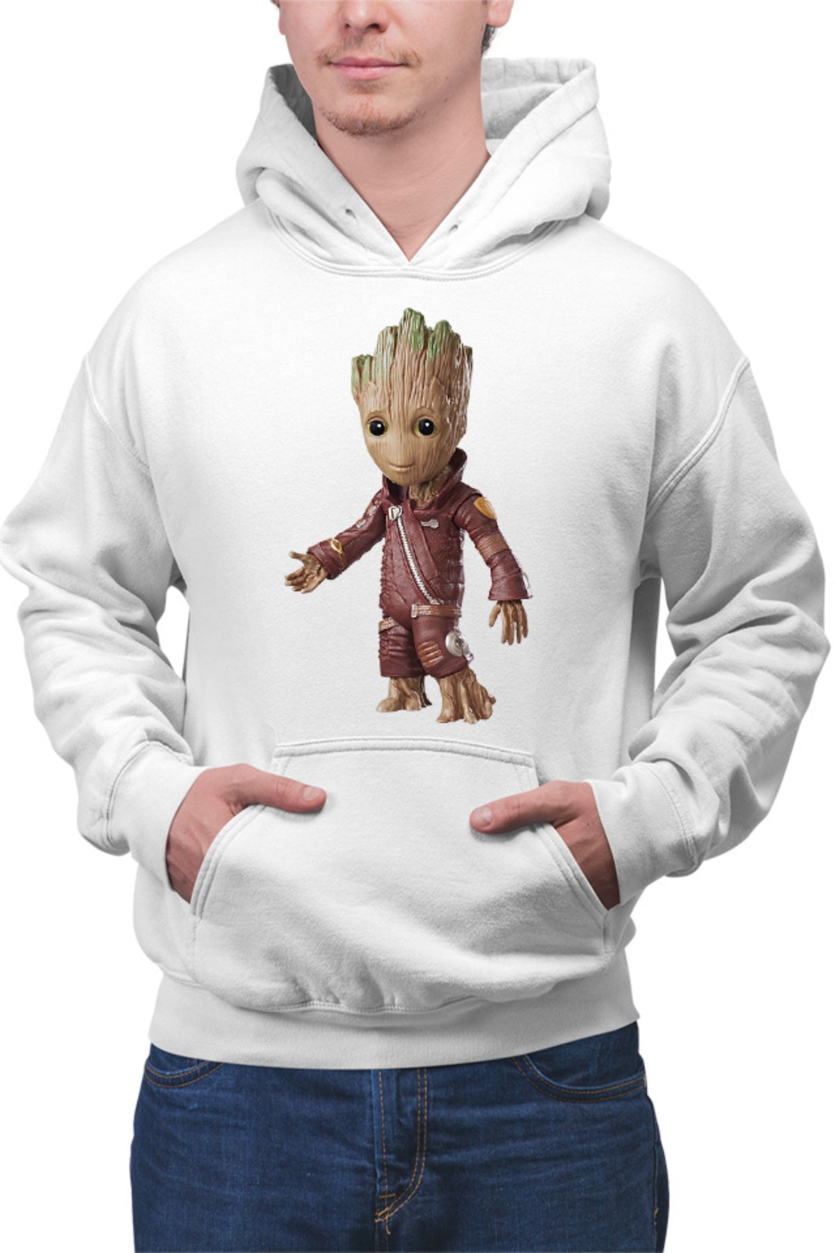 Hanorac barbati Baby Groot Small Plant Marvel Universe Superheroes