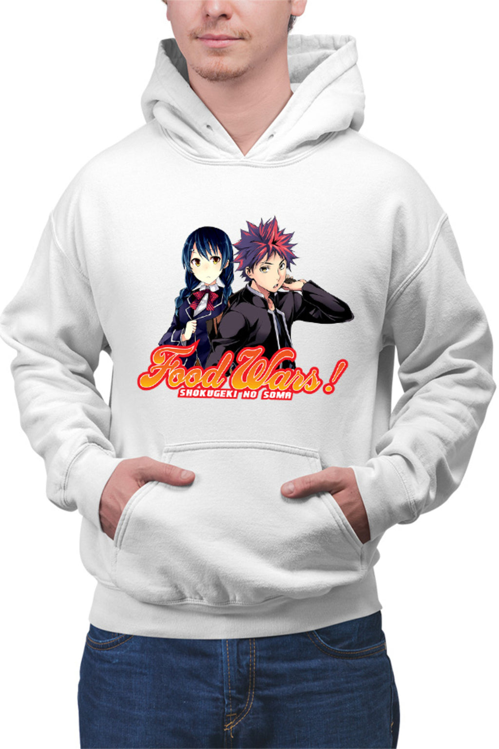Hanorac barbati Food Wars Souma Megumi School Competition
