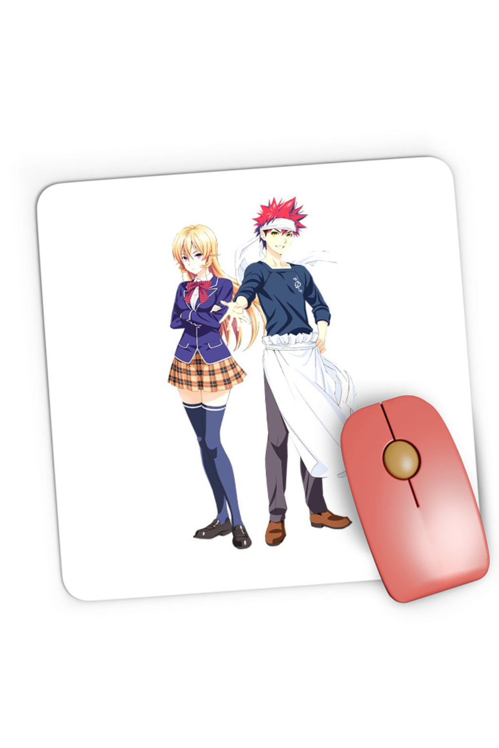 Mousepad Gaming Foos Wars Soma Erina Rivals Anime Japan Otaku, 21x19 cm