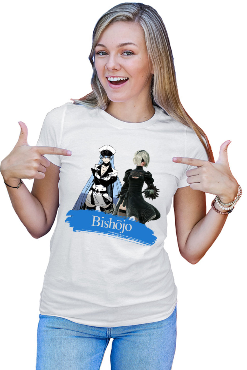 Tricou dama Akame ga Kill Esdeath Nier Automata Sword Gamer