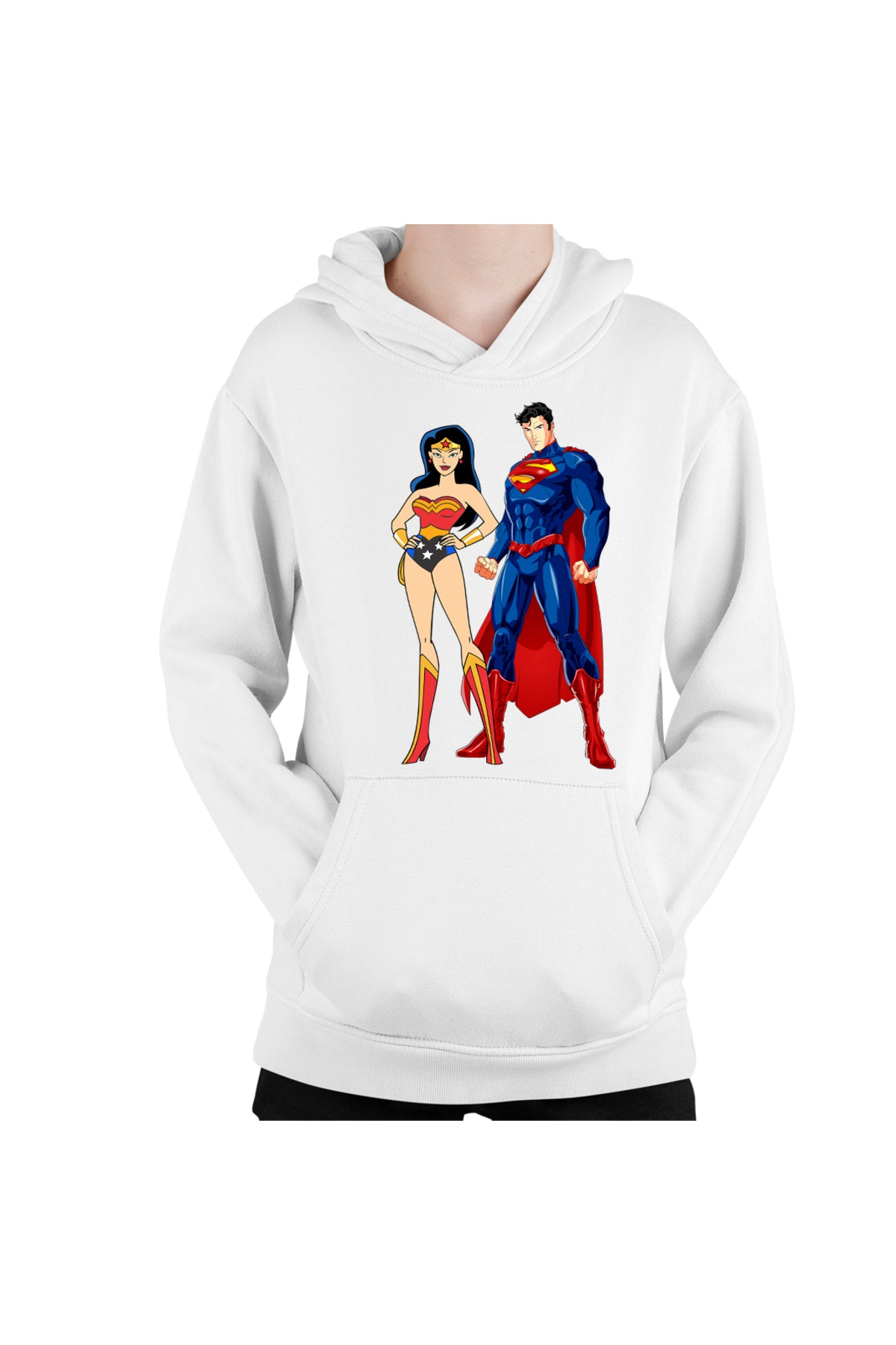 Hanorac copii Superman Wonder Woman Superwoman Girl Power