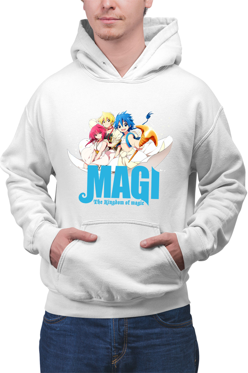 Hanorac barbati Magi The Labyrinth of Magic Protagonists Group Flying Carpet