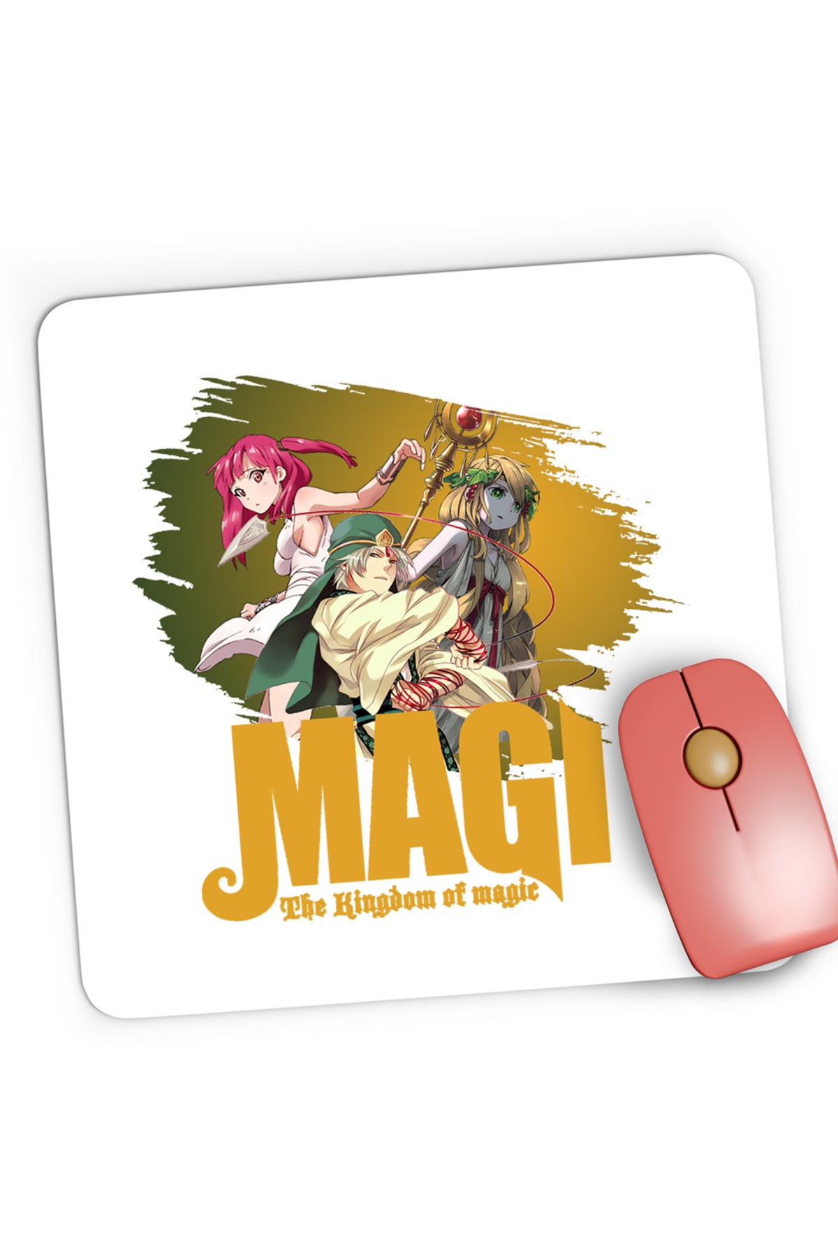 Mousepad Gaming Magi The Labyrinth of Magic Morgiana Sheherezada Jafar, 21x19 cm