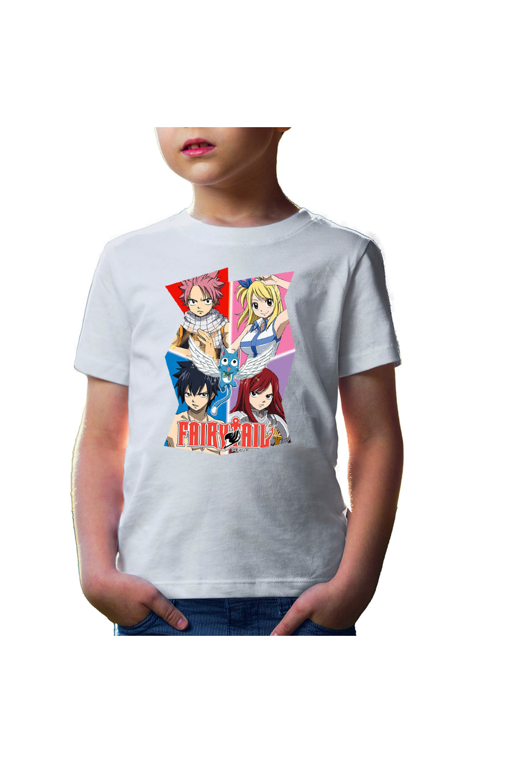 Tricou copii Fairy Tail Dream Team Gang Cool Hero