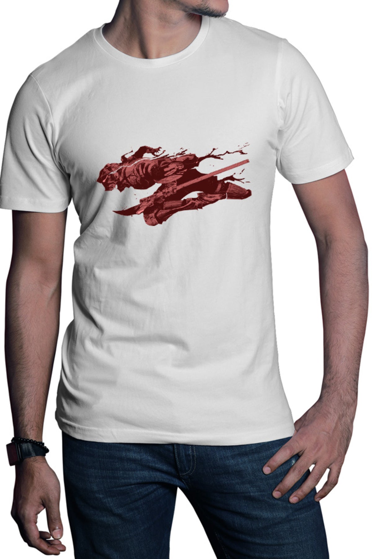 Tricou barbati Goblin Slayer Axe Weapons Silver Order Adventurer Guild