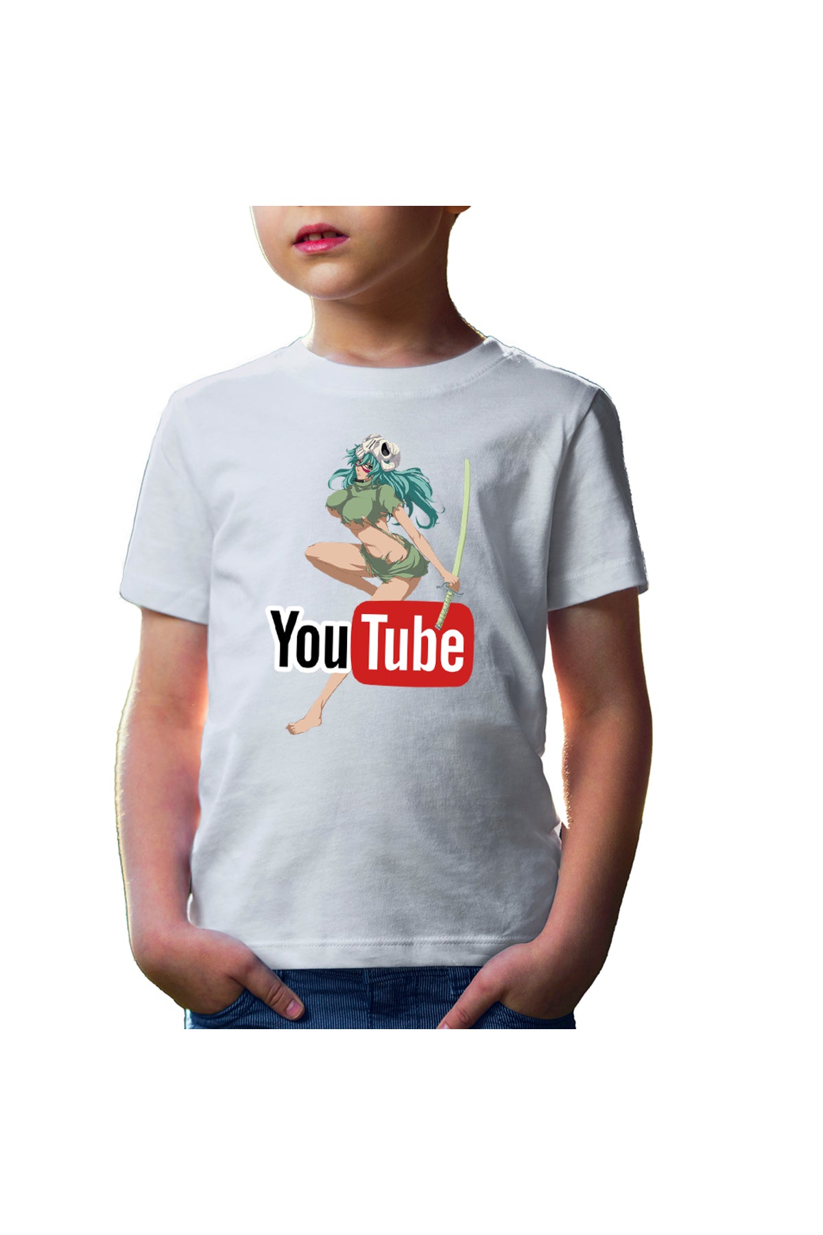 Tricou copii Bleach Nel tu Rukia Youtube Creator Fan Art