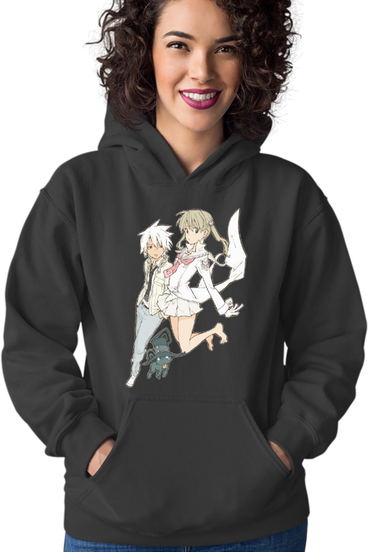 Hanorac dama Soul Eater Black Star Maka Angel Version Manga
