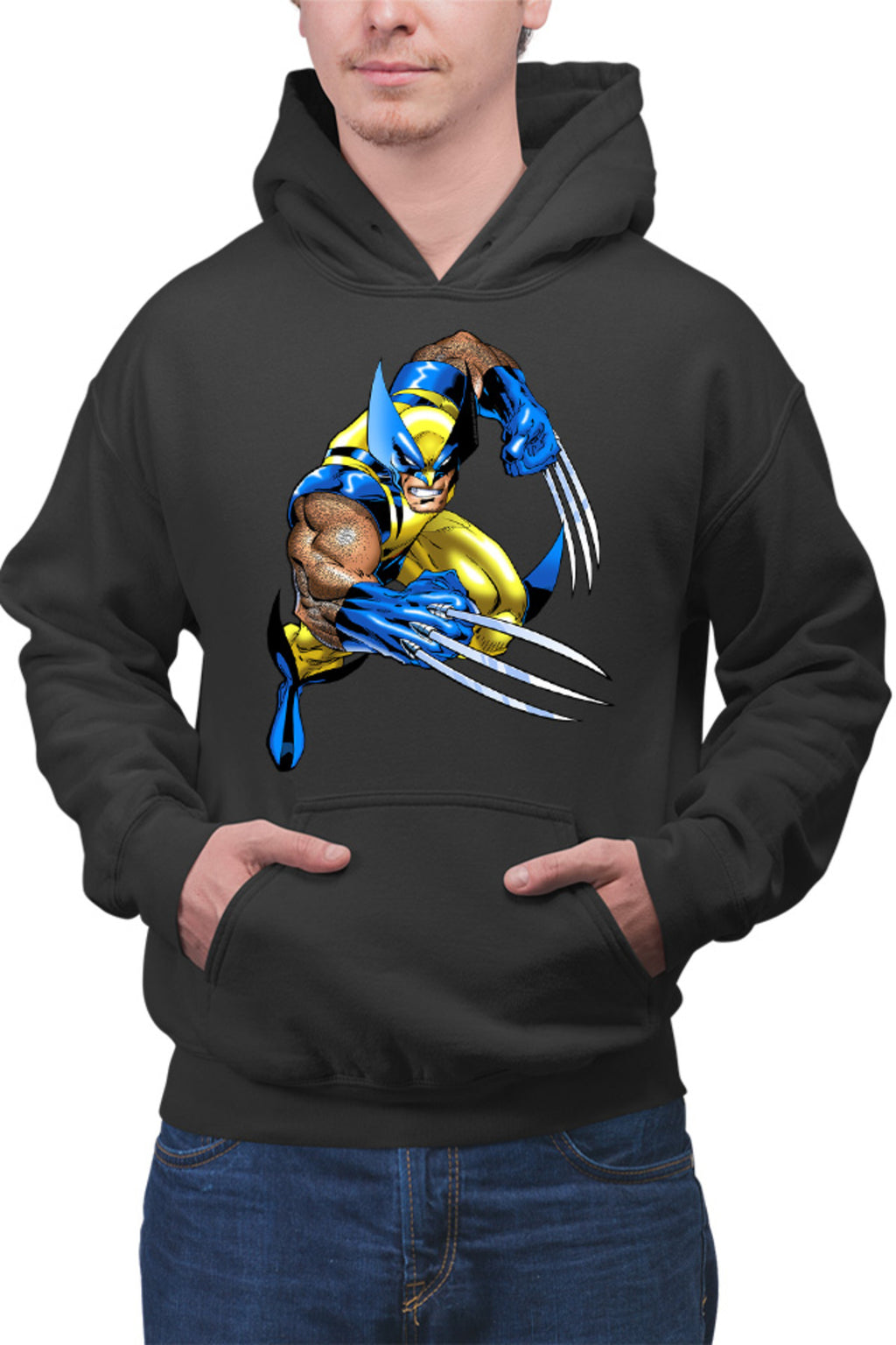 Hanorac barbati Wolverine Claws Experiment Muscles Wolf