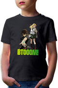 Tricou copii Btooom! Sakamoto Ryouta Himiko Team Junya Inoue Combat Arms
