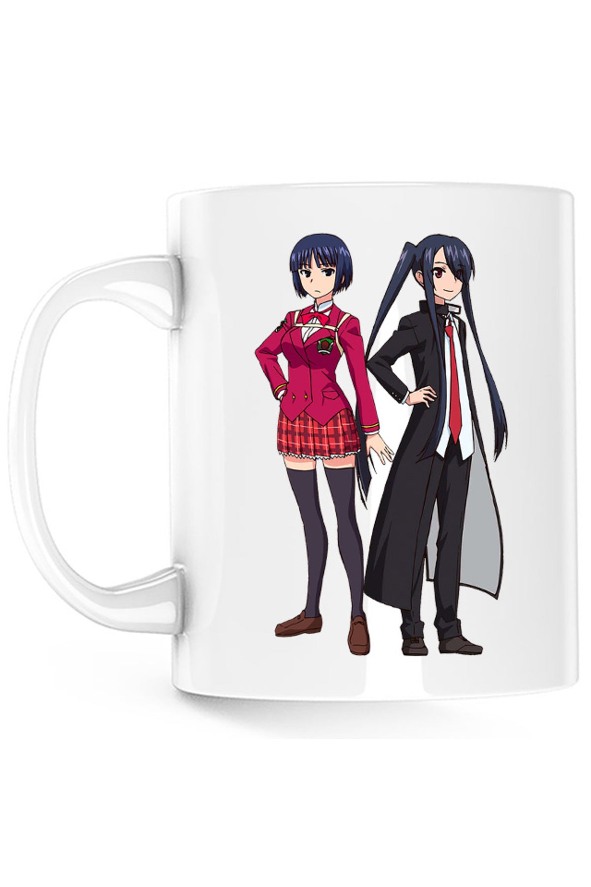 Cana UQ Holder Kuroumaru Orte School Uniform Anime Girl, alba, 330 ml