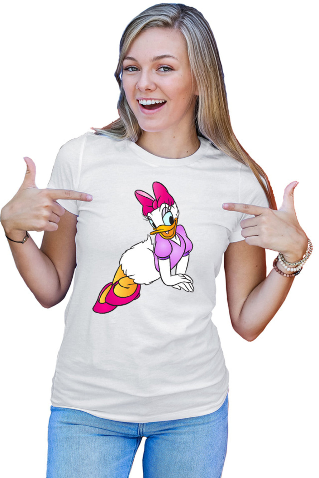 Tricou dama Donalt Duck Daisy Lady Beautiful Disney