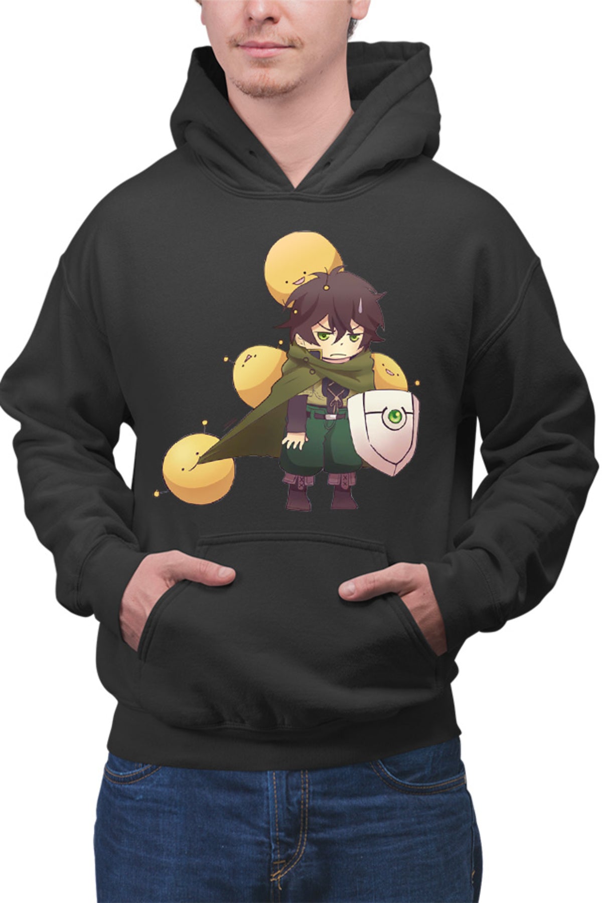 Hanorac barbati Rising of the Shield Hero Naofumi Monster Ball Eat Mangas