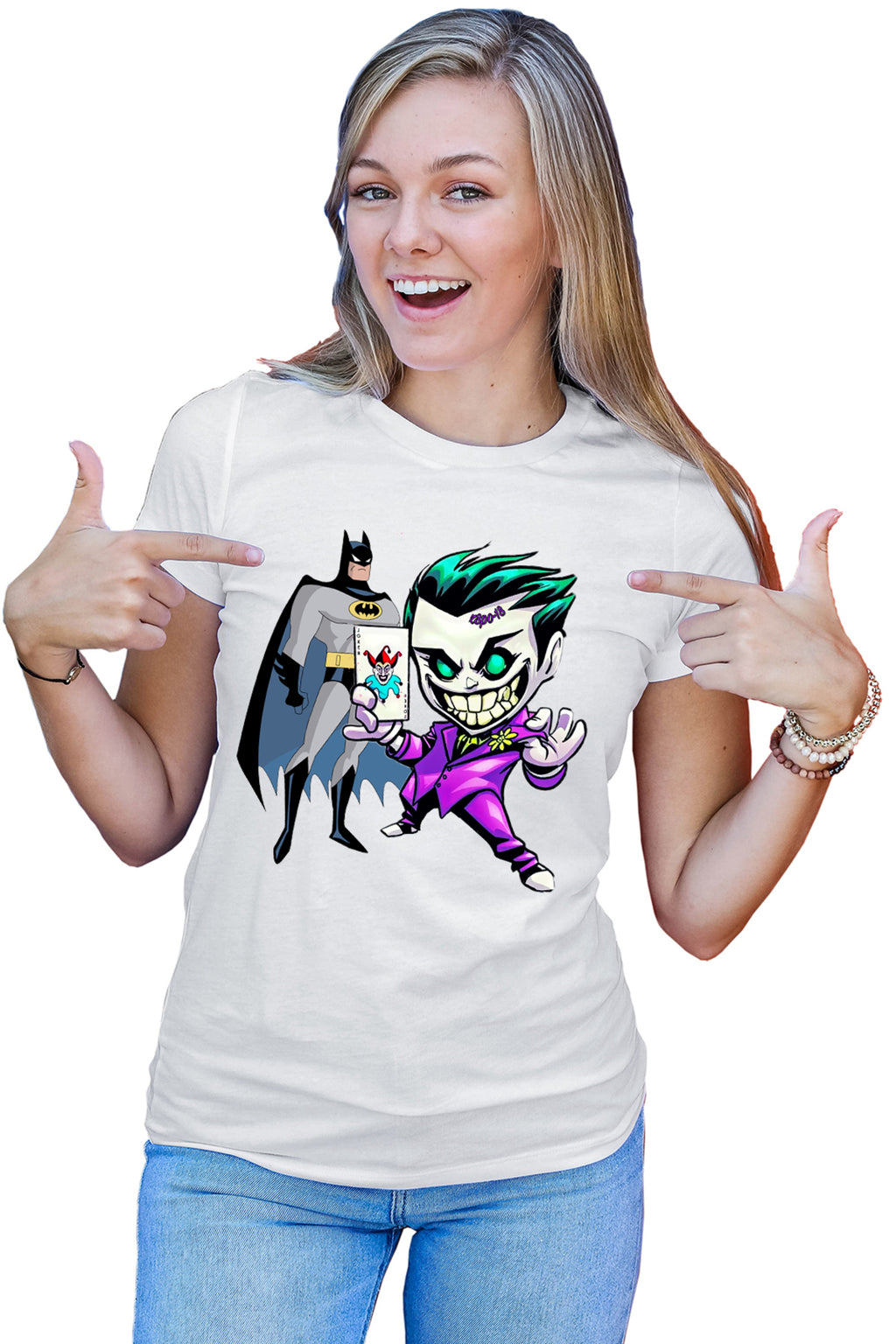 Tricou dama Batman Vs Joker Bruce Death Metal