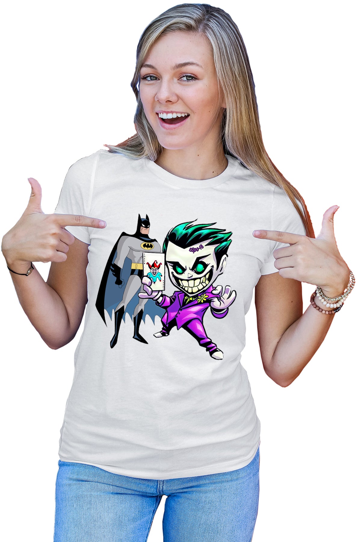 Tricou dama Batman Vs Joker Bruce Death Metal