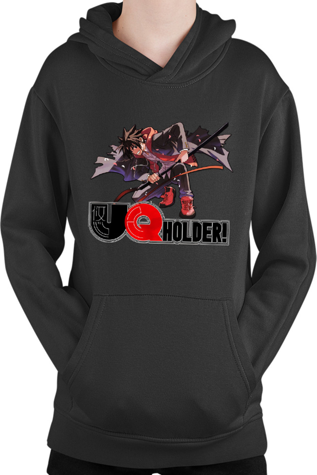 Hanorac copii UQ Holder Touta Samurai Katana Jump Fight Japan