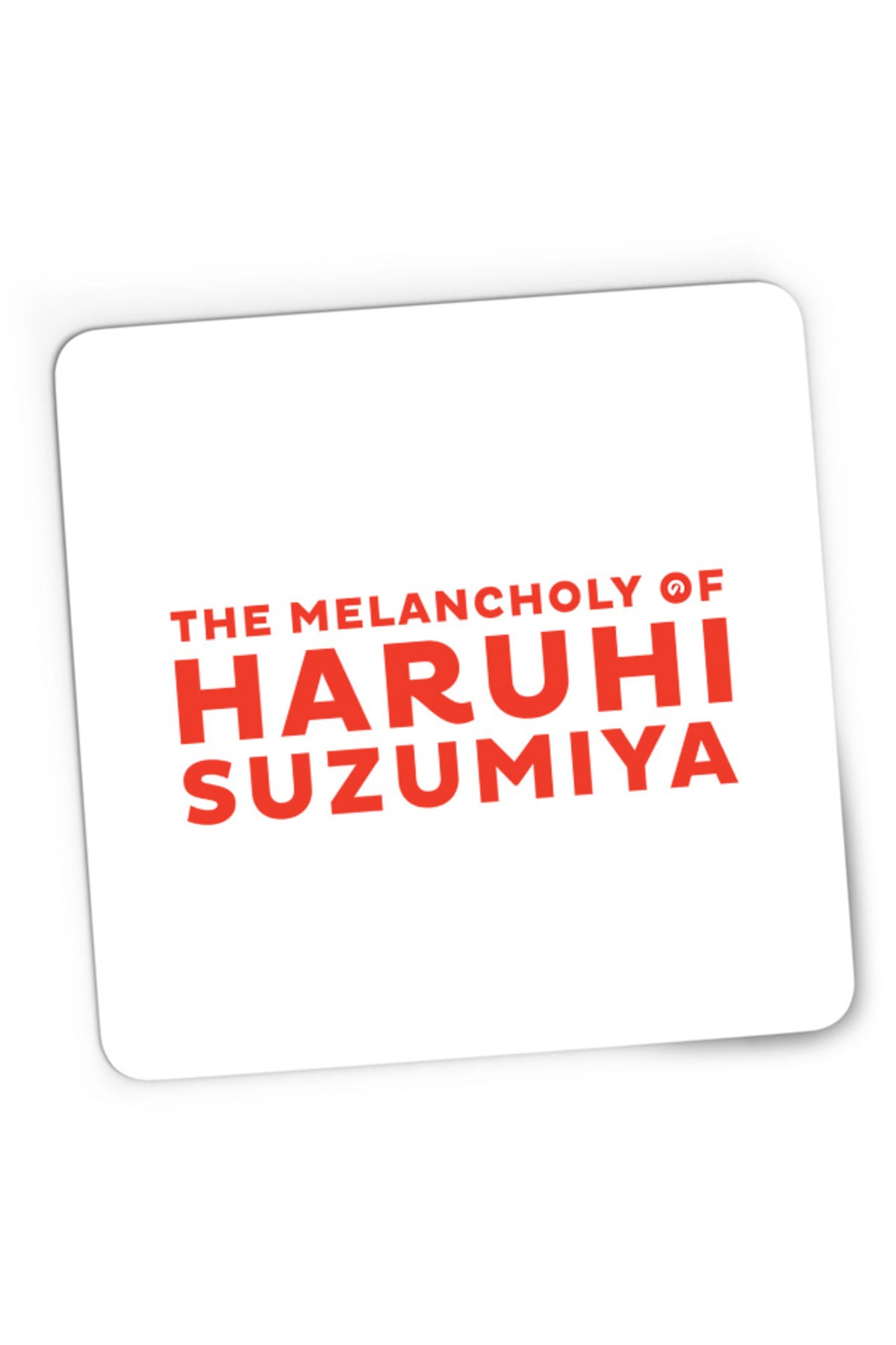 Mousepad Gaming Haruhi Suzumiya Logo Anime Weeb Cosplay Figure, 21x19 cm