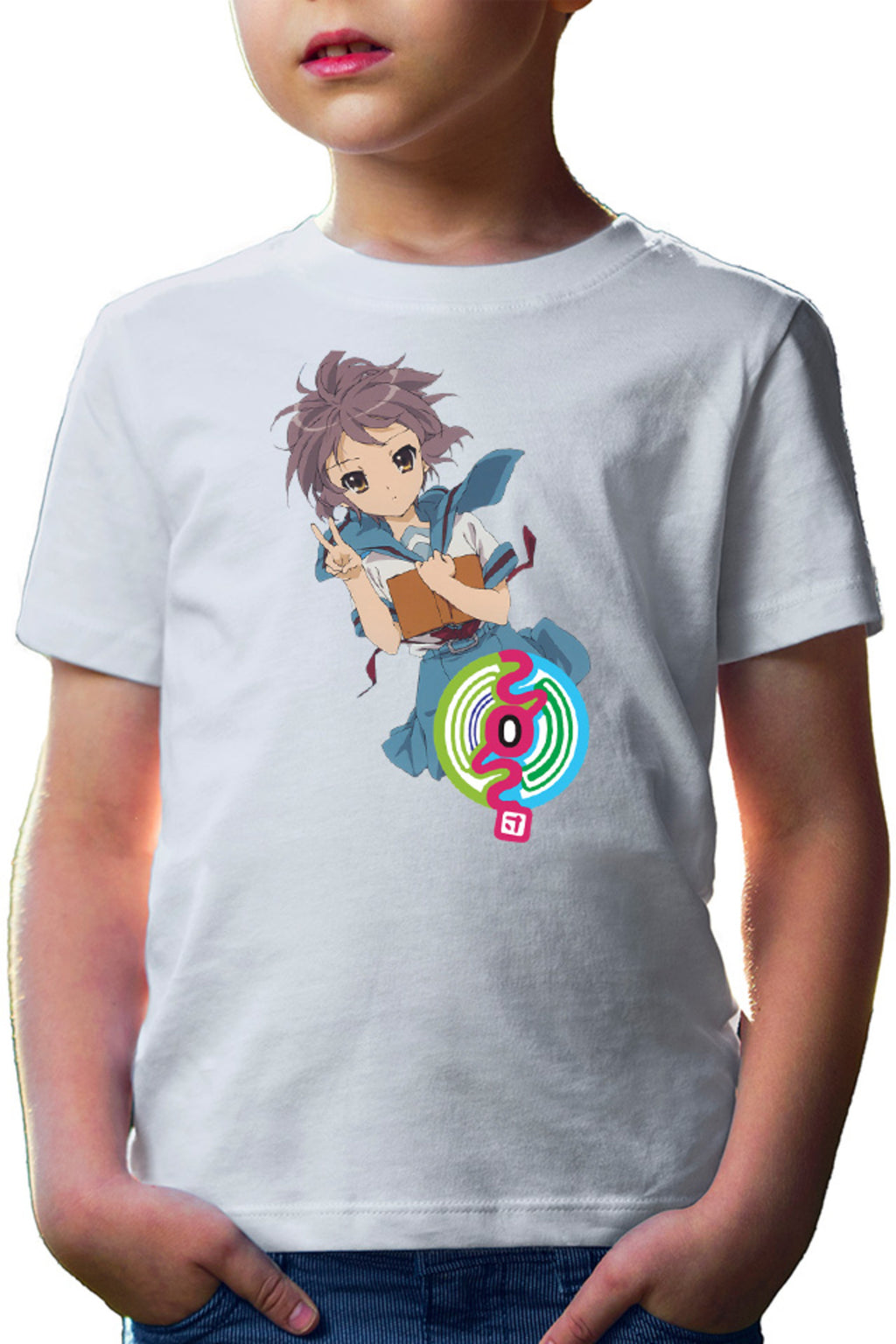Tricou copii Haruhi Suzumiya Yuki SOS Manga Comedy Marvel