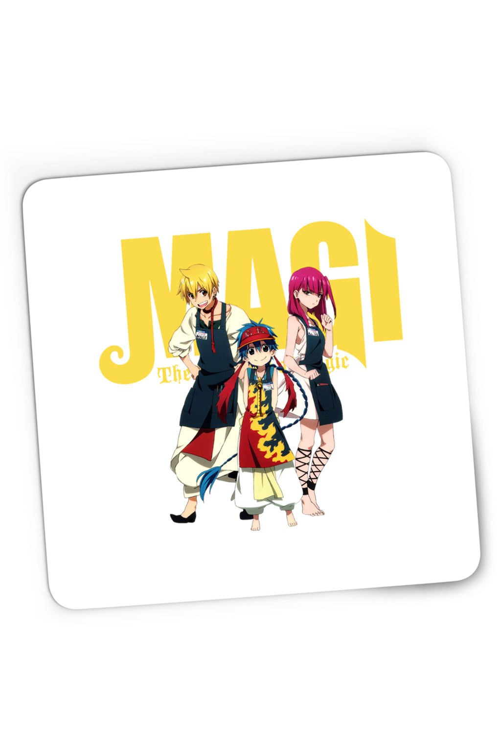 Mousepad Gaming Magi The Labyrinth of Magic Shinobu Ohtaka Anime, 21x19 cm