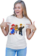 Tricou dama Roblox Mario Video Game Robox Play