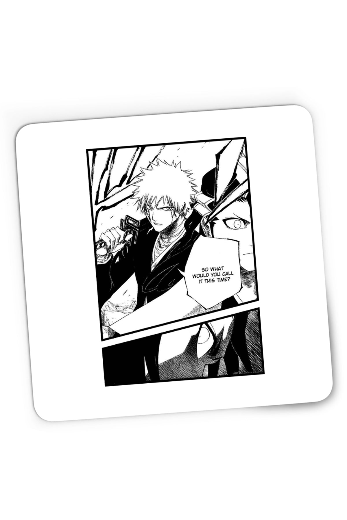 Mousepad Gaming Bleach Manga Panel Scene Soul Reaper, 21x19 cm