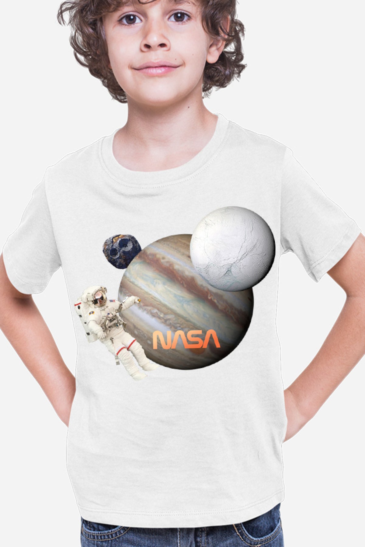 Tricou copii NASA Uranus Universe Gas Planet