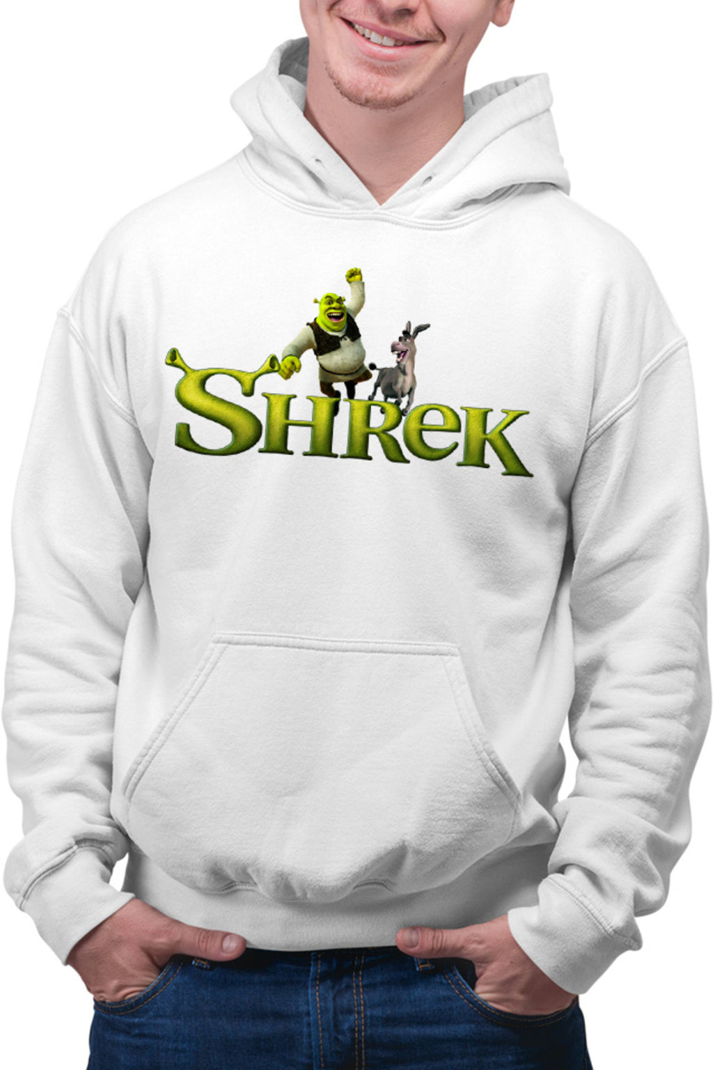 Hanorac barbati Shrek Logo Donkey Funny Action Comedy