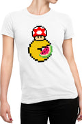 Tricou dama Pac Man Mario Minecraft Watermalon Slice