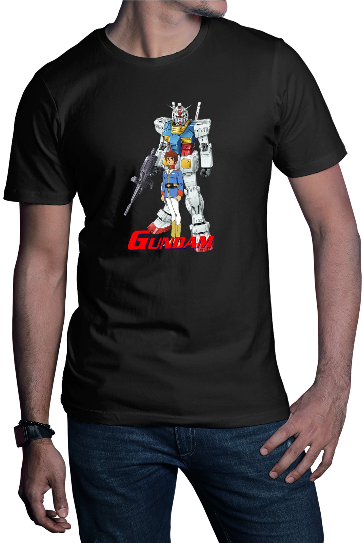 Tricou barbati dam Amuro Ray Robot Weapon
