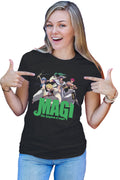 Tricou dama Magi The Labyrinth of Magic Team Alladin Alibaba Sinbad Magic Anime