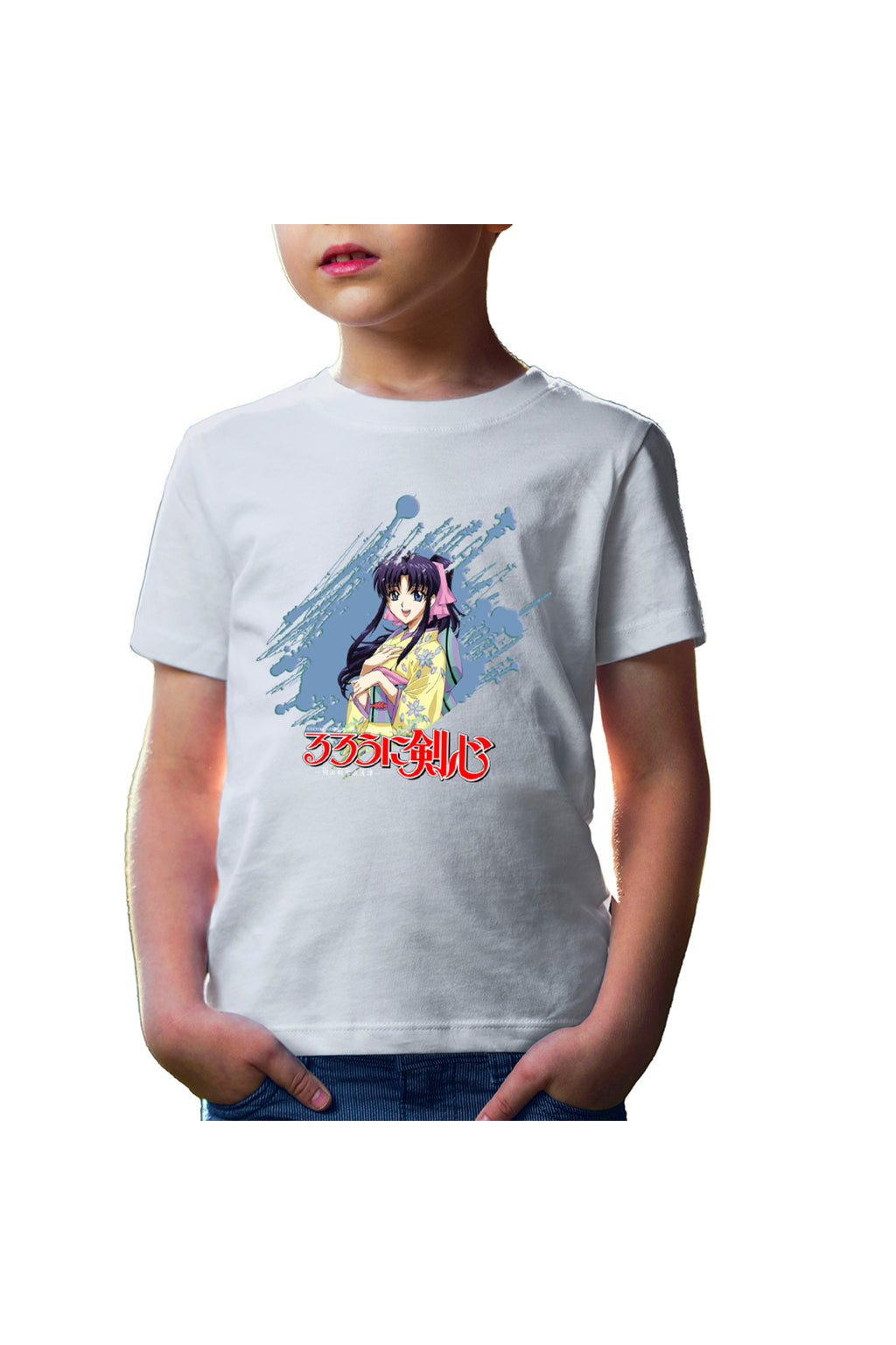 Tricou copii Rurouni Kenshin Kaori Brush Himura Shonen
