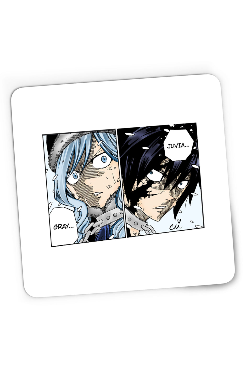 Mousepad Gaming Fairy Tail Otaku Manga Gray, 21x19 cm