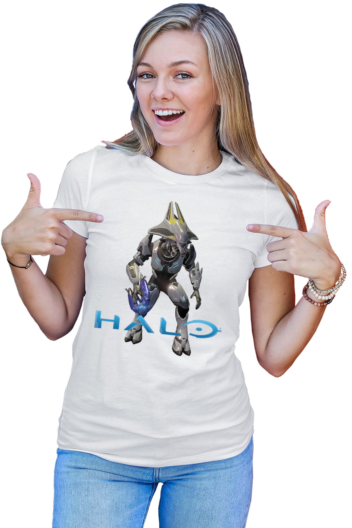 Tricou dama Halo The Convenant Alien Races Video Game