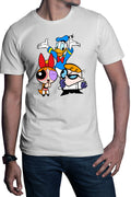 Tricou barbati The Powerpuff Girls Donald Dexter Genius Science
