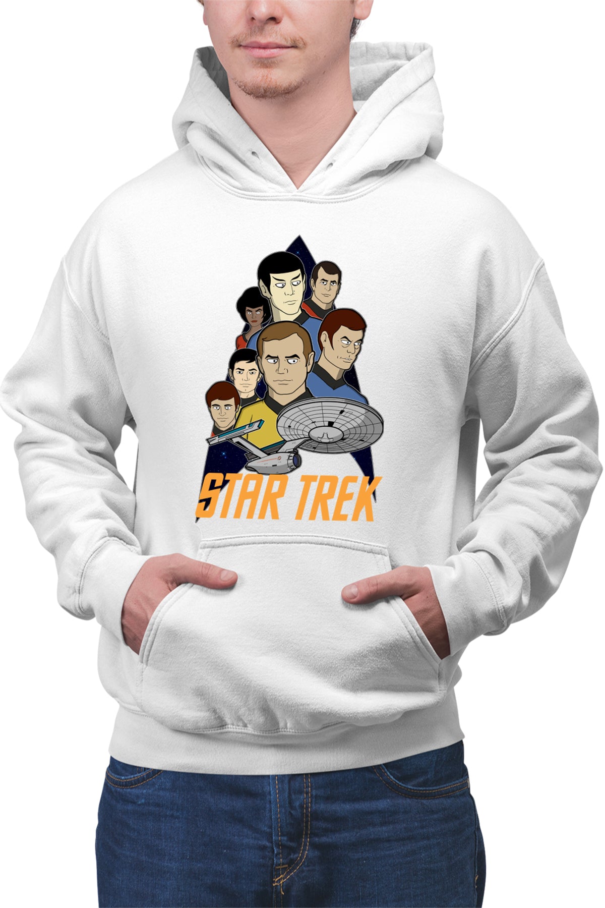 Hanorac barbati Star Trek Animated Series Desene SF Spock