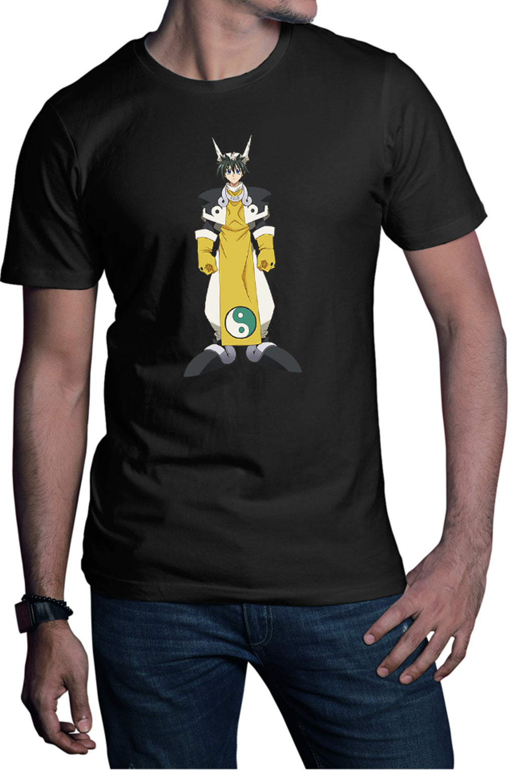 Tricou barbati Hoshin Engi Taikoubou Rabbit God Powerful Shinto Anime