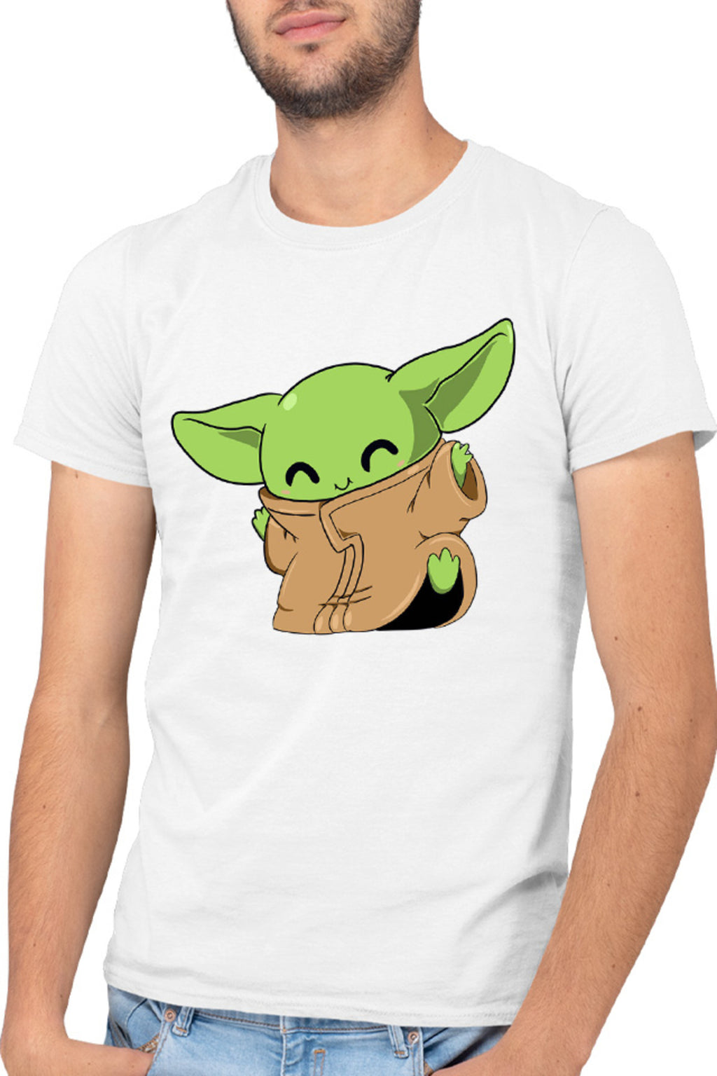 Tricou barbati Baby Yoda Dance Happy Fun