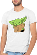 Tricou barbati Baby Yoda Dance Happy Fun