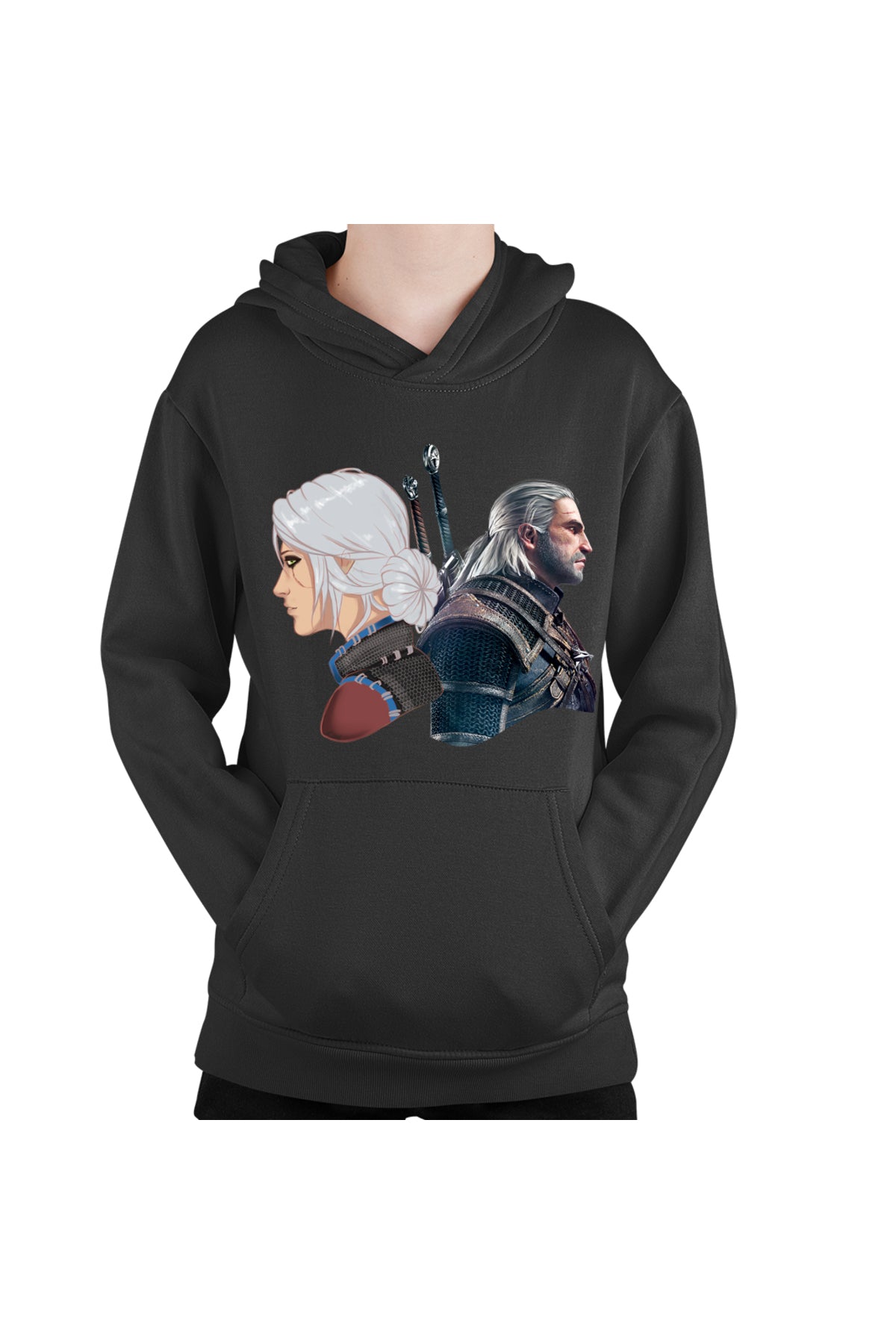 Hanorac copii The Witcher Geralt Ciri Xbox Game Nvidia