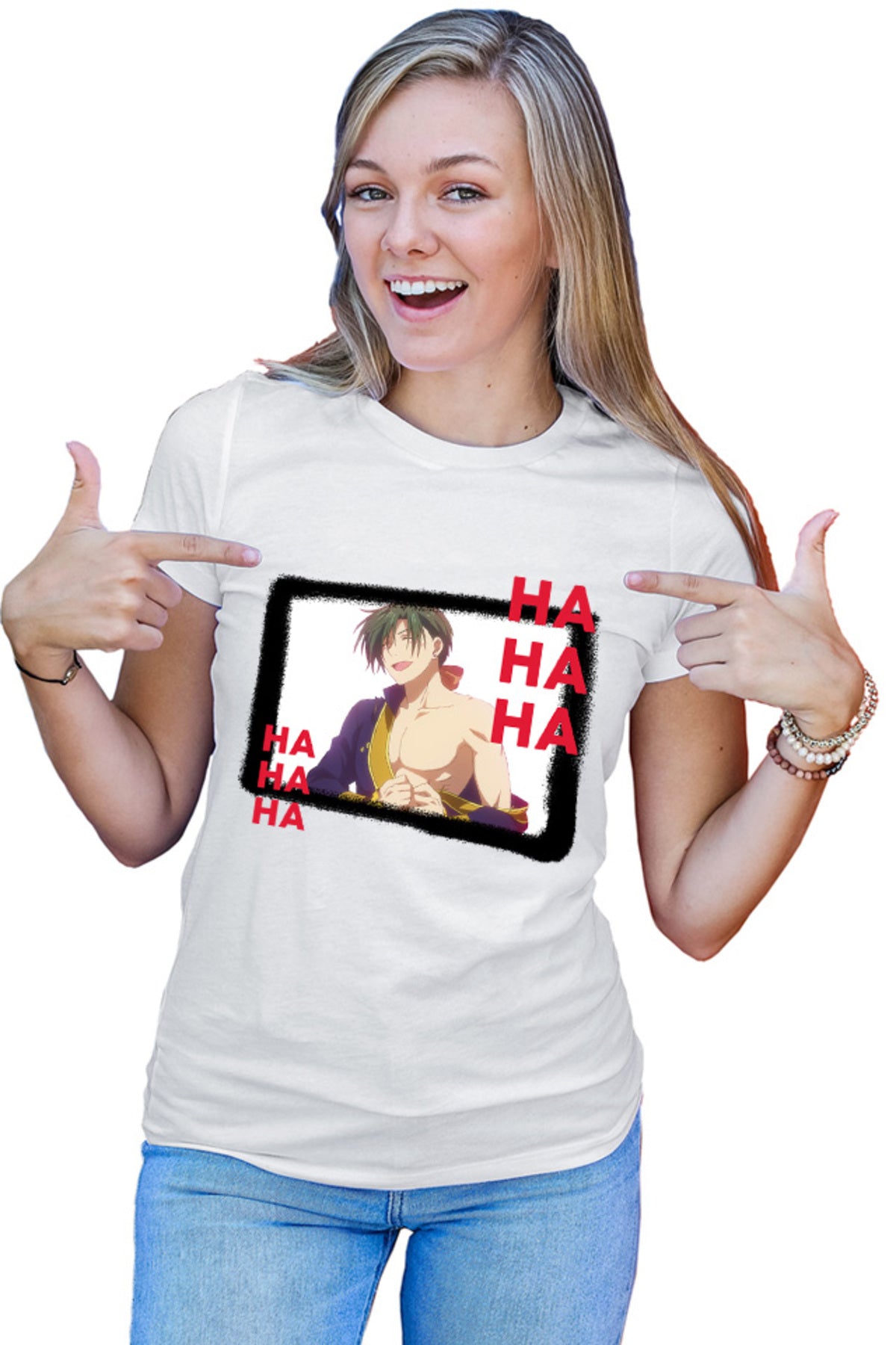 Tricou dama Yona of the Dawn Jae-ha Laugh Manga Panel