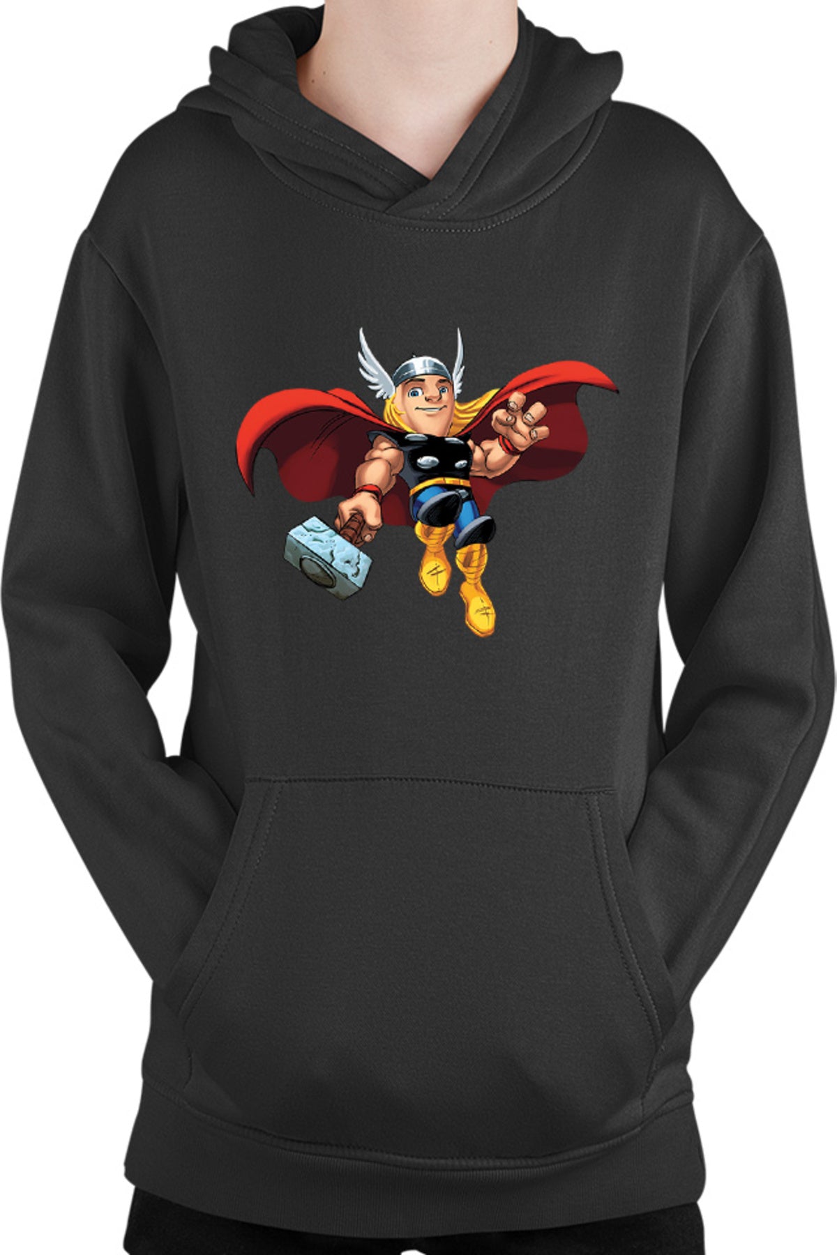 Hanorac copii Thor Fly Hammer Arrogant Midgard God Walt Disney